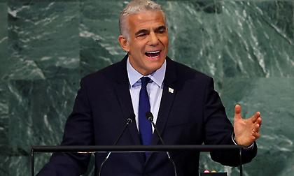 Ιστορική ομιλία Λαπίντ για Ισραήλ-Παλαιστίνη: «Ναι» σε λύση δύο κρατών!