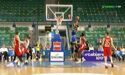 Ύψωσε ο Μωραΐτης και κάρφωσε εντυπωσιακά ο Τζούστον