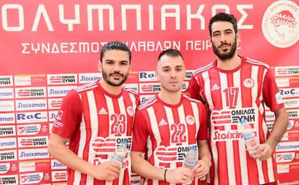 Η media day της ομάδας χάντμπολ του Ολυμπιακού