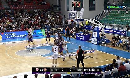 Καυτός στο ξεκίνημα του φιλικού με τη Χάποελ Χολόν ο Ολυμπιακός