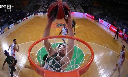 Η alley-oop συνεργασία Λι και Παπαγιάννη!