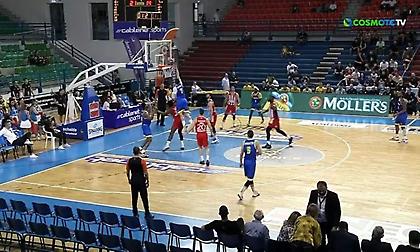 Buzzer beater φόλοου από τον Ραντάνοφ του Περιστερίου bwin