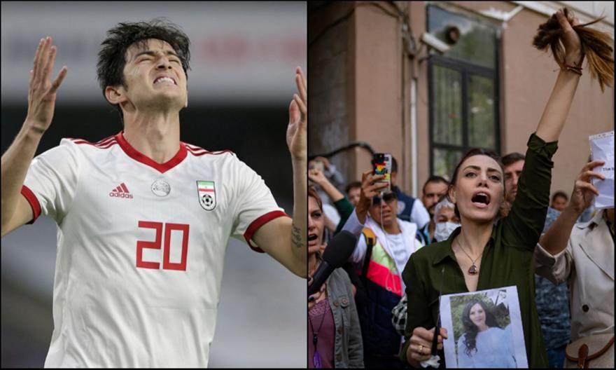 Αζμούν: «Ζήτω οι Ιρανές γυναίκες!»