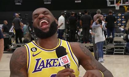 Έσκασε στα γέλια ο Λεμπρόν: «Ο Μπέβερλι έχει… θέματα»