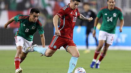 Βασικός ο Χάμες, έπαιξε 23 λεπτά ο Πινέδα στο φιλικό Κολομβία-Μεξικό