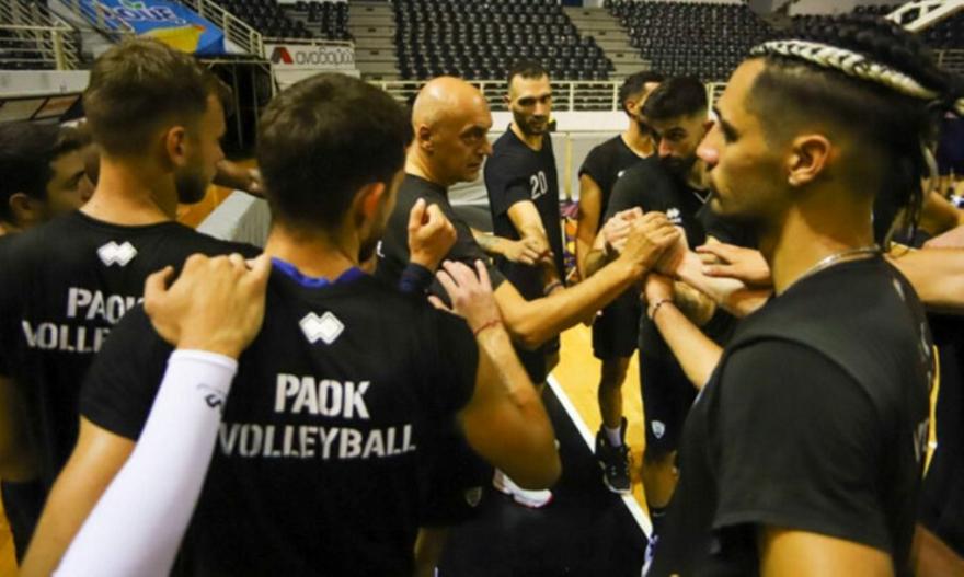 ΠΑΟΚ: Πάει Σερβία για τουρνουά η ομάδα βόλεϊ ανδρών