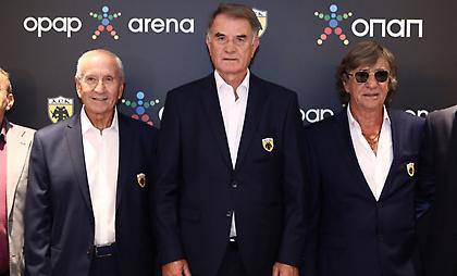 Σταματιάδης, Μπάγεβιτς και Μαύρος στην «Αγια Σοφιά - OPAP Arena»