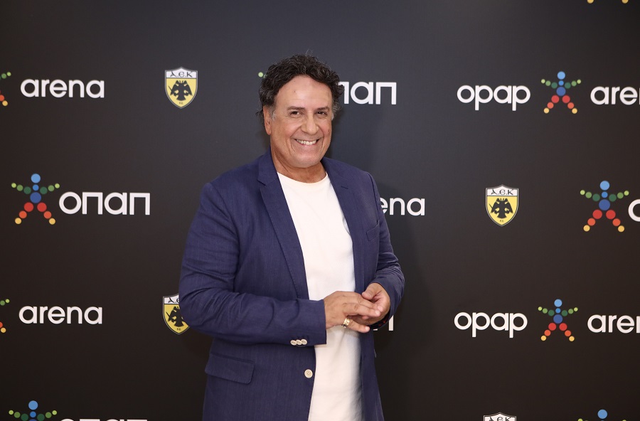 ΑΕΚ: Στα εγκαίνια της «Αγια-Σοφιάς» ο Χάρης Ρώμας