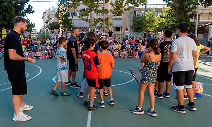 Στο 2ο και 9ο Δημοτικό Περιστερίου για την Ευρωπαϊκή Ημέρα Σχολικού Αθλητισμού ο Ατρόμητος