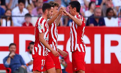 Καθάρισε εύκολα τη Σεβίλλη και πλησιάζει στην τετράδα η Ατλέτικο Μαδρίτης