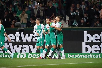 Πάρτι της Βέρντερ Βρέμης, φιλοδώρησε 5 γκολ την Γκλάντμπαχ!