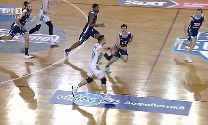 Ασίστ πίσω από το κέντρο ο Πονίτκα, φοβερό κάρφωμα ο Ουίλιαμς!