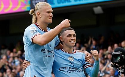 Έγραψαν ιστορία Χάαλαντ, Φόντεν με τα χατ-τρικ τους απέναντι στη Γιουνάιτεντ