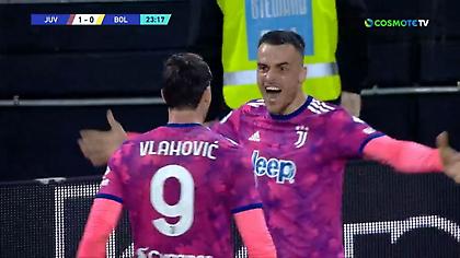 Προβάδισμα για τη Γιουβέντους με υπέροχη προσπάθεια του Κόστιτς