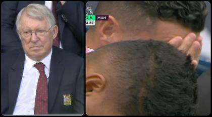 Οι αντιδράσεις των Ρονάλντο, Φέργκιουσον στο… 4-0 του ημιχρόνου!