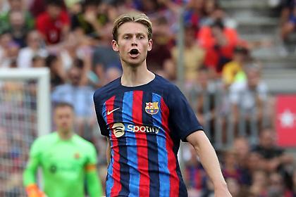 Εκτός αποστολής της Μπαρτσελόνα ο Φρένκι Ντε Γιονγκ απέναντι σε Ίντερ