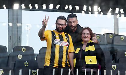 ΑΕΚ-Ιωνικός: Οι πρώτες εικόνες από την εξέδρα στην «Αγια-Σοφιά Opap Arena»