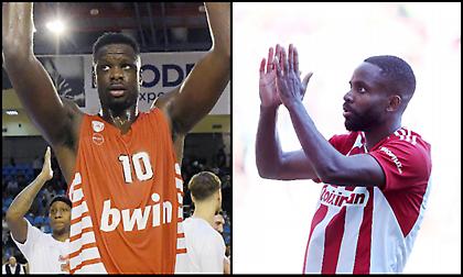 Ο γκολτζής Μπακαμπού συνεχάρη τον MVP Φαλ για το Σούπερ Καπ με τον Ολυμπιακό