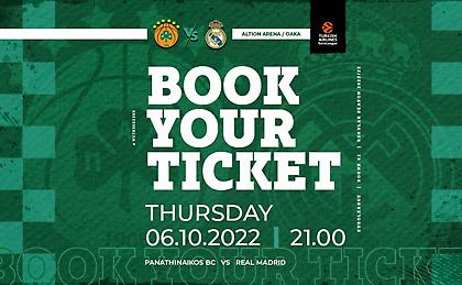 Παναθηναϊκός: Ενημέρωση για τα εισιτήρια με την Ρεάλ