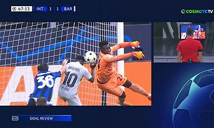 Ακυρώθηκε το γκολ της Μπαρτσελόνα, έκανε χέρι ο Φάτι