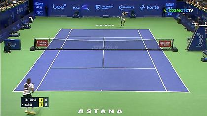 Τα highlights της νίκης του Τσιτσιπά επί του Νάρντι