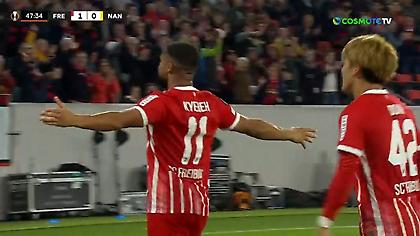 Λάθος στην άμυνα της Ναντ και... 1-0 η Φράιμπουργκ με τον Κιερέ