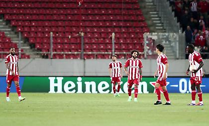 Έφτασε μια… ντουζίνα ευρωπαϊκά ματς χωρίς νίκη ο Ολυμπιακός