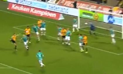 Γκολάρα με βολ πλανέ μετά από εκτέλεση κόρνερ στην Ολλανδία!