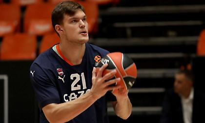Ευρωλίγκα: MVP της πρώτης αγωνιστικής ο Κότσαρ