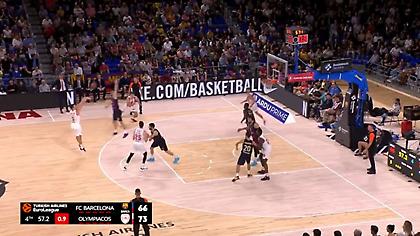 Τα μεγάλα τρίποντα του Λαρεντζάκη που «εκτέλεσαν» την Μπαρτσελόνα!