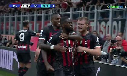 Ο Τομόρι δίνει προβάδισμα στη Μίλαν κόντρα στη Γιουβέντους!