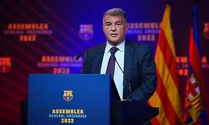 Λαπόρτα: «Σώσαμε την Μπαρτσελόνα - Συνεχίζουμε να υποστηρίζουμε το εγχείρημα της Super League»