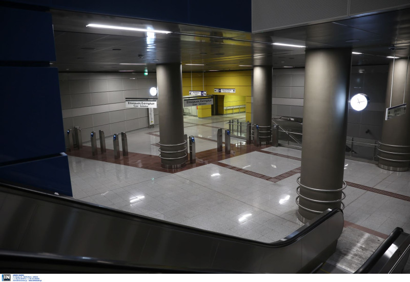 Το μετρό έφτασε στον Πειραιά – Δείτε φωτογραφίες