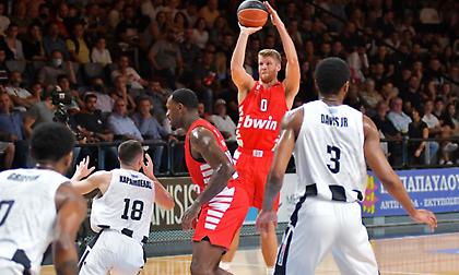 Πρεμιέρα στο... ρελαντί για τον Ολυμπιακό στην Basket League