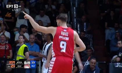 Εμφατικός Πάπας, δήλωσε «παρών» στο ματς με τον Απόλλωνα Πάτρας