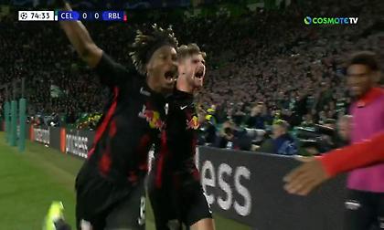 Παγώνει το «Σέλτικ Παρκ» και δίνει προβάδισμα στη Λειψία ο Βέρνερ