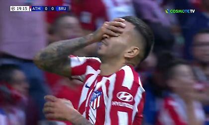 Η μεγάλη ευκαιρία του Κορέα να ανοίξει το σκορ για την Ατλέτικο κόντρα στην Μπριζ