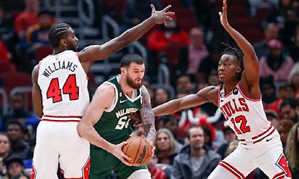 Νέα ήττα για Μπακς χωρίς Γιάννη και Θανάση, «ουσιαστικός» ξανά ο Κώστας