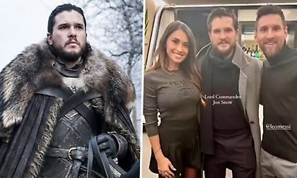 Φωτογραφήθηκε με Μέσι και Ράμος ο... Τζον Σνόου