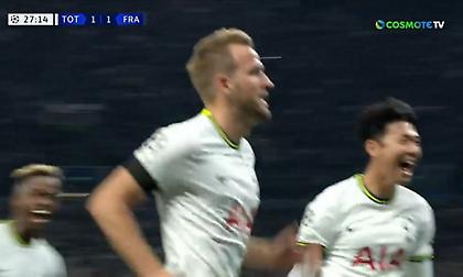 Άνοιξε το σκορ η Άιντραχτ μετά από λάθος του Ντάιερ - Το γύρισε πριν το ημίωρο η Τότεναμ!