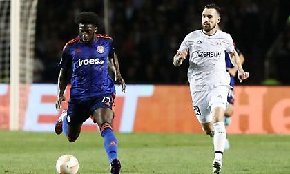 Σέντρα-σουτ στο οριζόντιο δοκάρι από τον Αμπουμπακάρ Καμαρά!