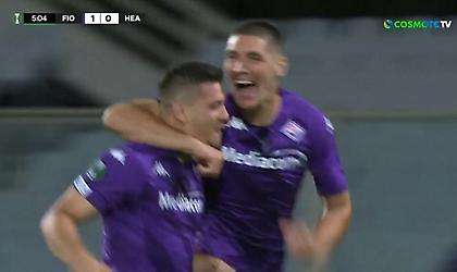 Προβάδισμα η Φιορεντίνα με τον Γιόβιτς