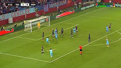 Ο Μπακασέτας σέρβιρε το 2-0 της Τράμπζονσπορ