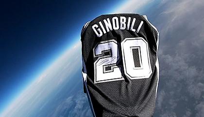 Στο διάστημα η φανέλα του Τζινόμπιλι!