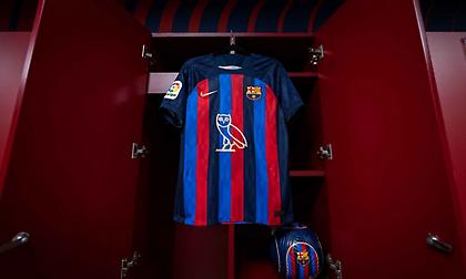 Με το λογότυπο του Drake στη φανέλα θα αγωνιστεί η Μπαρτσελόνα στο ντέρμπι με τη Ρεάλ