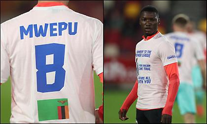 Σπουδαία κίνηση από τους παίκτες της Μπράιτον: Προθέρμανση με t-shirt με το όνομα του Μουεπού