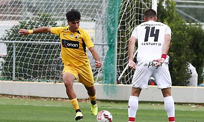 Ισοπαλία σε φιλικό με την Προοδευτική η ΑΕΚ Β'