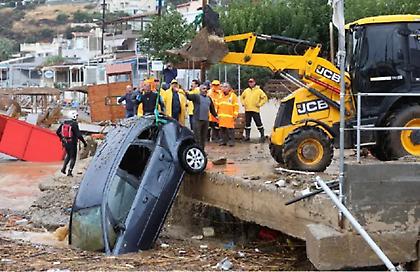 Συγκλονιστικές μαρτυρίες από την κακοκαιρία στην Κρήτη: Απόλυτη καταστροφή σε 3 λεπτά!
