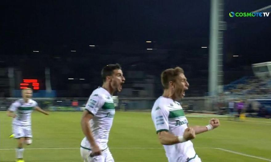 Το γκολ του Σάντσες για το 2-0 του Παναθηναϊκού κόντρα στη Λαμία