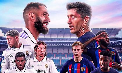 Ρεάλ Μαδρίτης-Μπαρτσελόνα 2-1